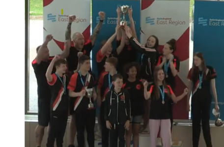 BPSC Swimmers on East Region Podium