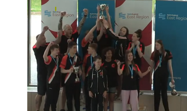 BPSC Swimmers on East Region Podium